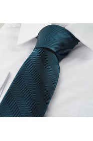 Men's Striped Tie Suits Necktie Formal For Wedding Party Holiday Business With Gift Box (2 Colors Available)