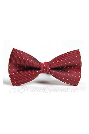 Men Vintage/Party/Work/Casual Bow Tie , Polyester