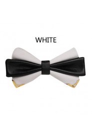 Unisex Vintage/Party/Work/Casual Bow Tie , PU