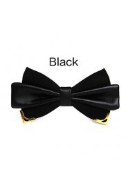 Unisex Vintage/Party/Work/Casual Bow Tie , PU