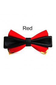 Unisex Vintage/Party/Work/Casual Bow Tie , PU