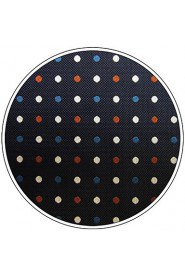 Blue Dotty Dots Pocket Square Hankies Hanky Mens Handkerchief Large