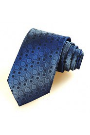 Men's Gradient Swirl Pattern Microfiber Tie Necktie Wedding Party Holiday With Gift Box (6 Colors Available)