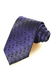 Men's Gradient Swirl Pattern Microfiber Tie Necktie Wedding Party Holiday With Gift Box (6 Colors Available)