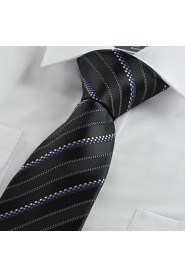 Men's Dotted Striped Classic Glossy Tie Necktie Wedding Holiday Business With Gift Box (4 Colors Available)