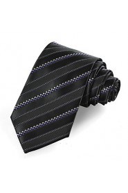 Men's Dotted Striped Classic Glossy Tie Necktie Wedding Holiday Business With Gift Box (4 Colors Available)