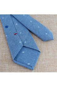 Men's Fashion Cotton Tie(6CM)