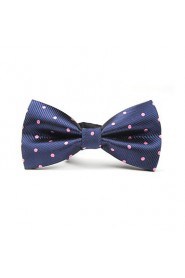 Men Vintage/Party/Work/Casual Bow Tie , Polyester