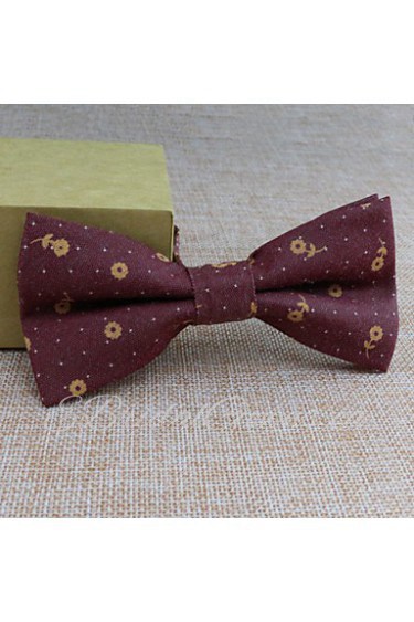 Men's Fashion Cotton Bow Tie