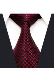 Shlax & Wing Extra Long Size Wedding Necktie Solid Color Red Crimson Mens Tie Silk