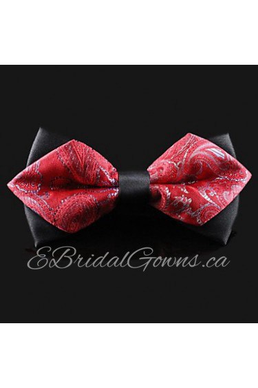 Men Vintage/Party/Work/Casual Bow Tie , Polyester