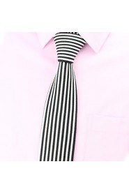 Korean Fashion Simple Straight Stripe Knit Tie(Width:5CM)