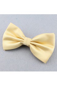 Men's Fashionable Solid Color Bow Tie