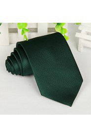 Dark Green Adult Leisure Twill Tie Jacquard Arrow Necktie