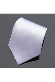 Men's Polyester Solid Color Formal Neck Tie (10cm,1pc)