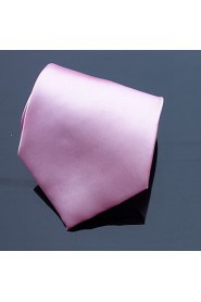 Men's Polyester Solid Color Formal Neck Tie (10cm,1pc)