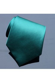 Men's Polyester Solid Color Formal Neck Tie (10cm,1pc)