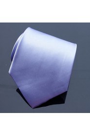 Men's Polyester Solid Color Formal Neck Tie (10cm,1pc)