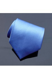 Men's Polyester Solid Color Formal Neck Tie (10cm,1pc)