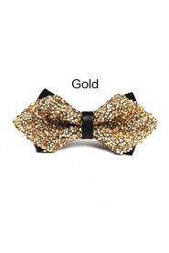 Unisex Vintage/Party/Work/Casual Bow Tie , Other