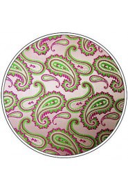 Men's Casual Multicolor Floral Paisley Pink Silk Hanky