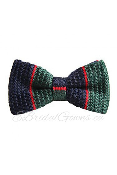 Unisex Vintage/Party/Work/Casual Bow Tie , Knitwear