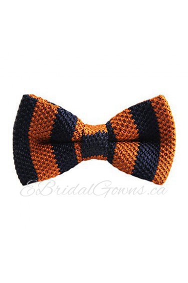 Unisex Vintage/Party/Work/Casual Bow Tie , Knitwear