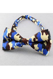 Men's Fashion Show Camouflage Bow Tie