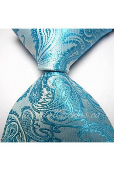 Men Wedding Cocktail Necktie At Work Black Light Flower Tie