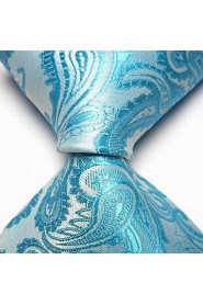 Men Wedding Cocktail Necktie At Work Black Light Flower Tie