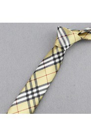 Men's Korean Plaid Fashion Narrow Ties(Wide:5CM)