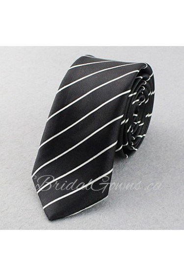 Men's British Business Casual Oblique Striped Narrow Ties(Width:5CM)