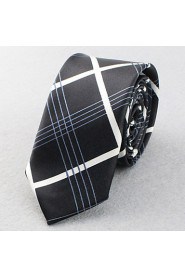 Men's Korean Business Leisure Plaid Narrow Ties(Width:5CM)