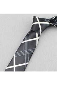 Men's Korean Business Leisure Plaid Narrow Ties(Width:5CM)