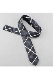 Men's Korean Business Leisure Plaid Narrow Ties(Width:5CM)