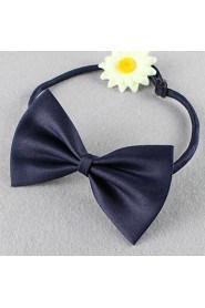 Pet Decoration Leisure Polyester Bow Tie