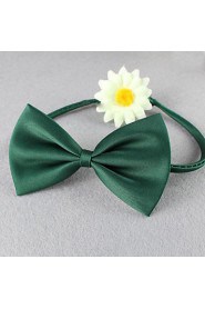 Pet Decoration Leisure Polyester Bow Tie