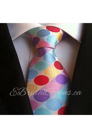 Men Wedding Cocktail Necktie At Work Muticolors Tie