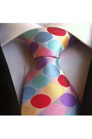 Men Wedding Cocktail Necktie At Work Muticolors Tie