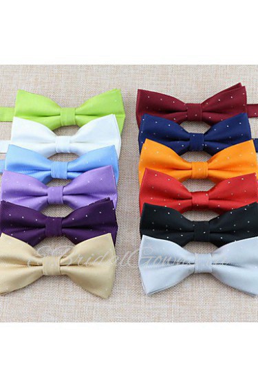 Men's Fashion Wedding Show Double Bow Tie