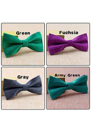 Men's Fashion Wedding Show Double Bow Tie