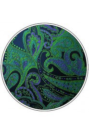 Men's Necktie Ties Paisley Dark Green Fashion Accessories Silk