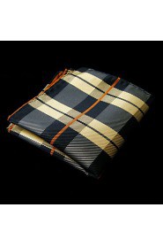 Men's Checke Checke 100% Silk Business Fashion Pocket Square