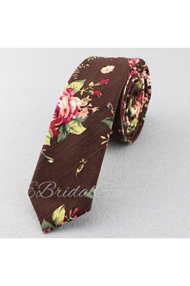 Europe And The United States Major Suit Fashion Leisure Narrow Ties (Width: 6CM)