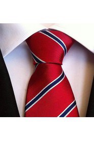 Men Wedding Cocktail Necktie At Work Red Blue Multiple