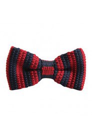 Unisex Vintage/Party/Work/Casual Bow Tie , Knitwear