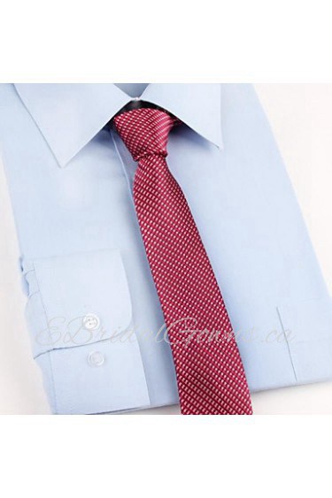 Men Vintage/Party/Work/Casual Neck Tie , Polyester