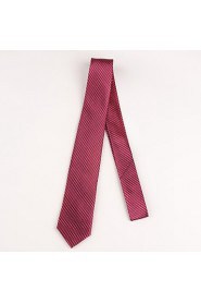 Men Vintage/Party/Work/Casual Neck Tie , Polyester