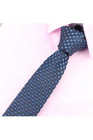 Men's Korean Business Occupation Lattice Narrow Ties (Width: 6CM)