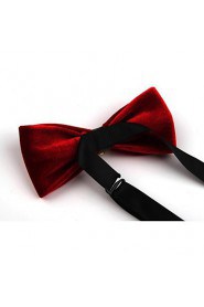 Unisex Vintage/Party/Work/Casual Bow Tie , Cashmere